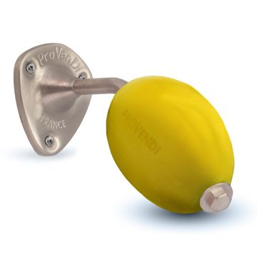 Provendi Rotating French Lemon Soap and Matt Holder 